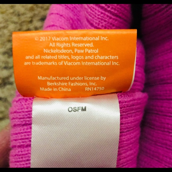 Kids/Little Girls Paw Patrol Hat, OSFM - Picture 3 of 3